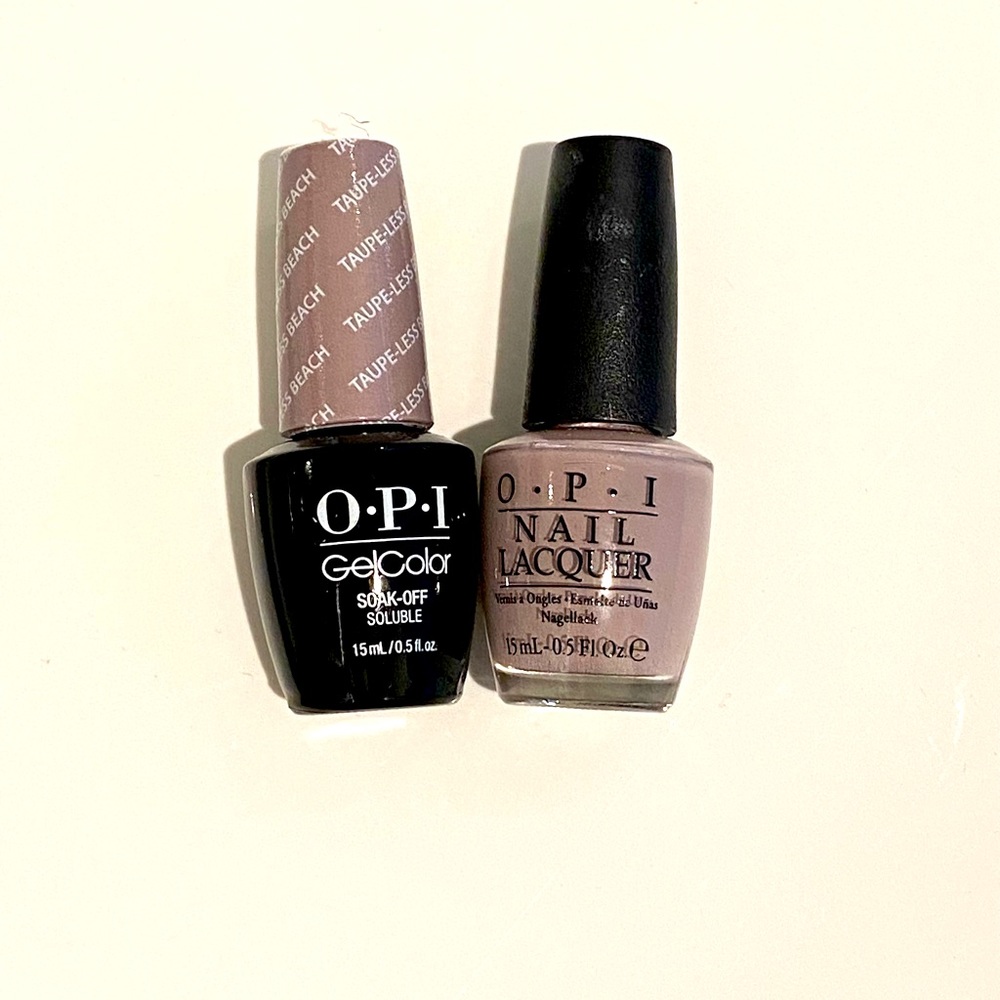 OPI gel set- Taupeless Beach